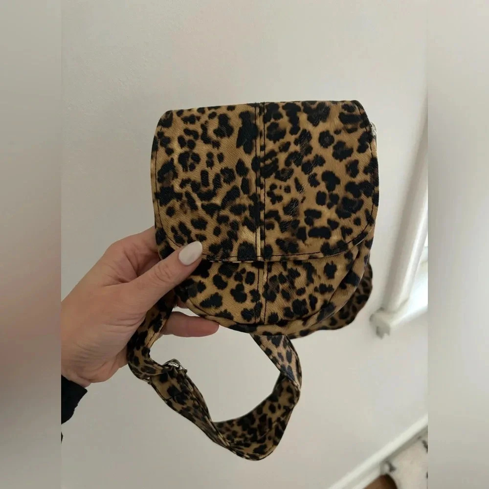 Cheetah Leopard  Animal Print Shoulder Bag